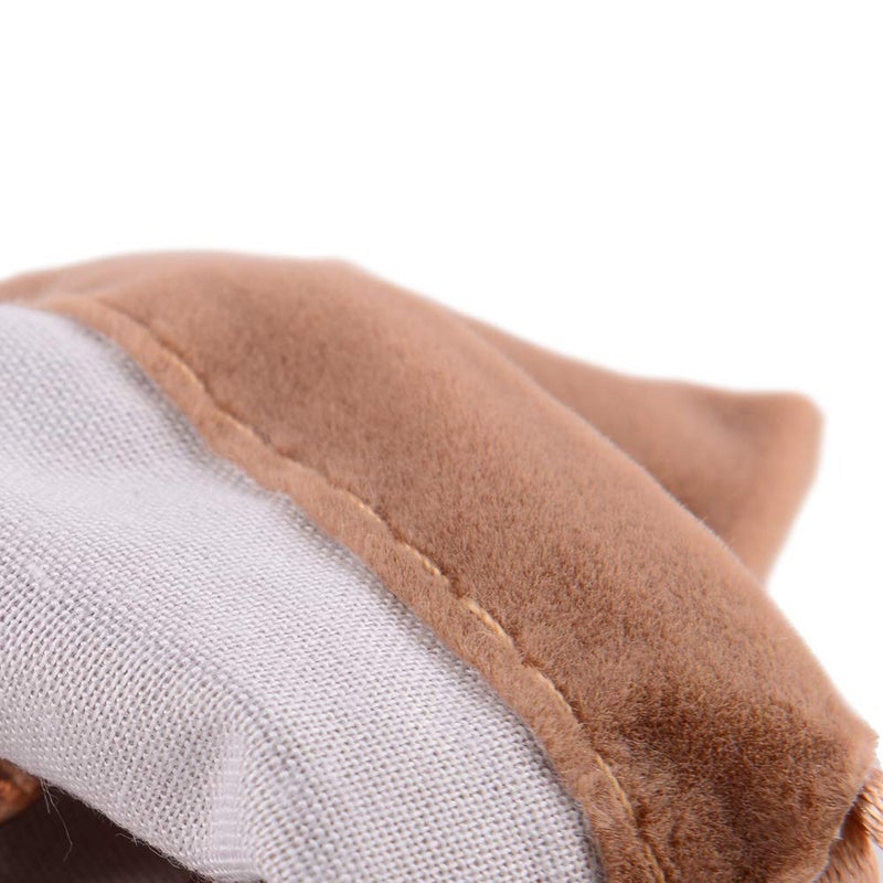 Oirlv 50PCS Velvet Jewelry Storage Bags Small Accessories Collected Drawstring Pouches display and gifts For Weeding Party(Coffee) - Image 5